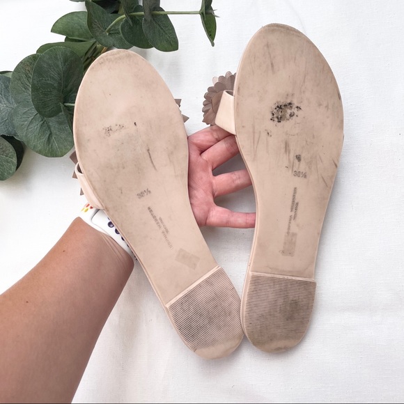 Sophia Webster Lilico Patent Floral Slide Sandal - Picture 4 of 10